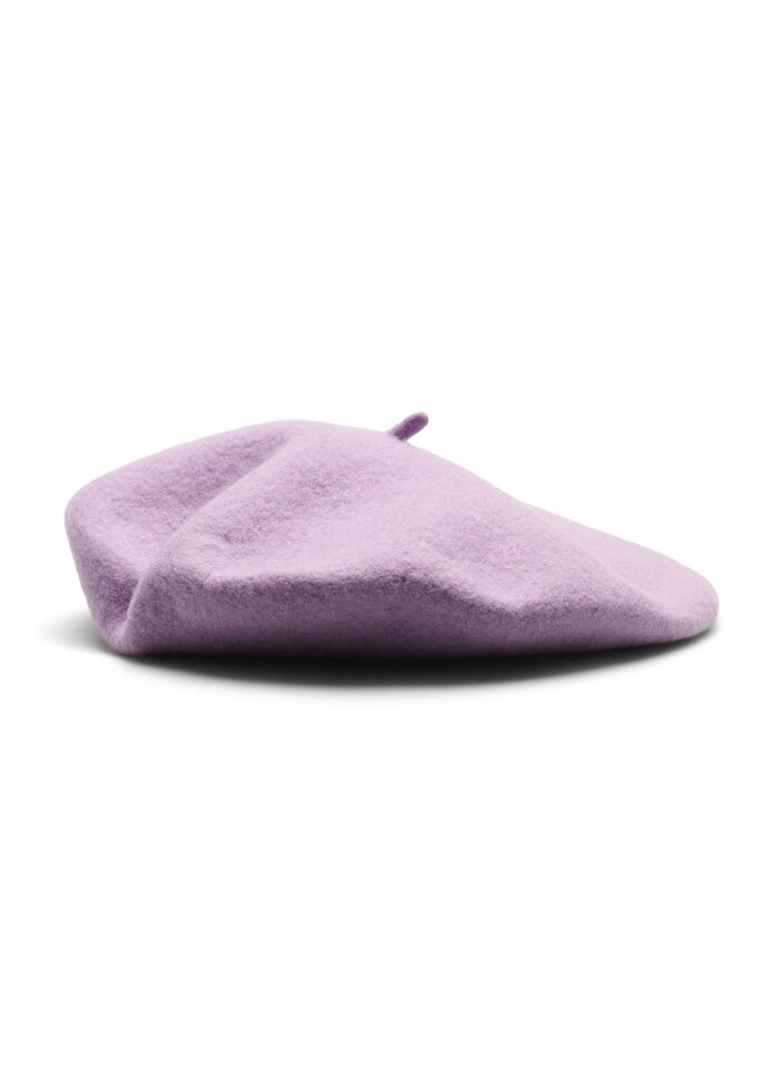 Baret i uld, Violet Tulip, Packshot image number 0