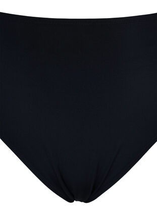 Højtaljet tai bikini trusse, Black, Packshot image number 2