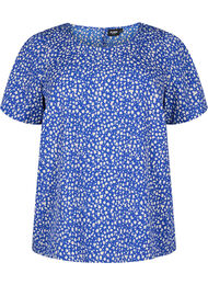 FLASH - Kortærmet bluse med print, Surf the web Dot