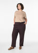 Basis t-shirt i bomuld med rund hals, Beige, Model image number 1