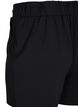 Shorts med lommer og l&oslash;s pasform, Sort, Packshot image number 3
