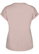 Kort&aelig;rmet t-shirt i bomuldsblanding, Lyser&oslash;d, Packshot image number 1