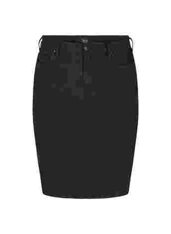 Tætsiddende nederdel med lommer