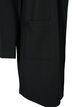 Lang blazer med lommer, Sort, Packshot image number 3