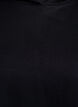 Sweatshirt med hætte, Black, Packshot image number 2
