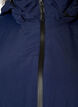 Vandt&aelig;t parka vinterjakke med h&aelig;tte, Bl&aring;, Packshot image number 2