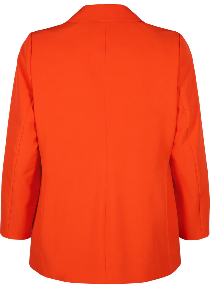 Klassisk blazer med knaplukning, Orange.com, Packshot image number 1