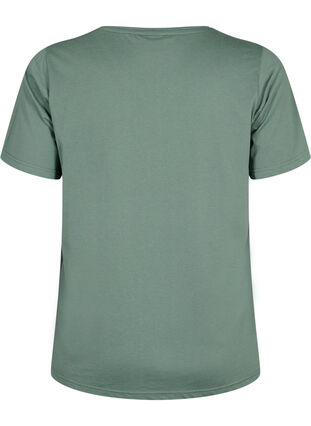 FLASH - T-shirt med motiv, Balsam Green, Packshot image number 1