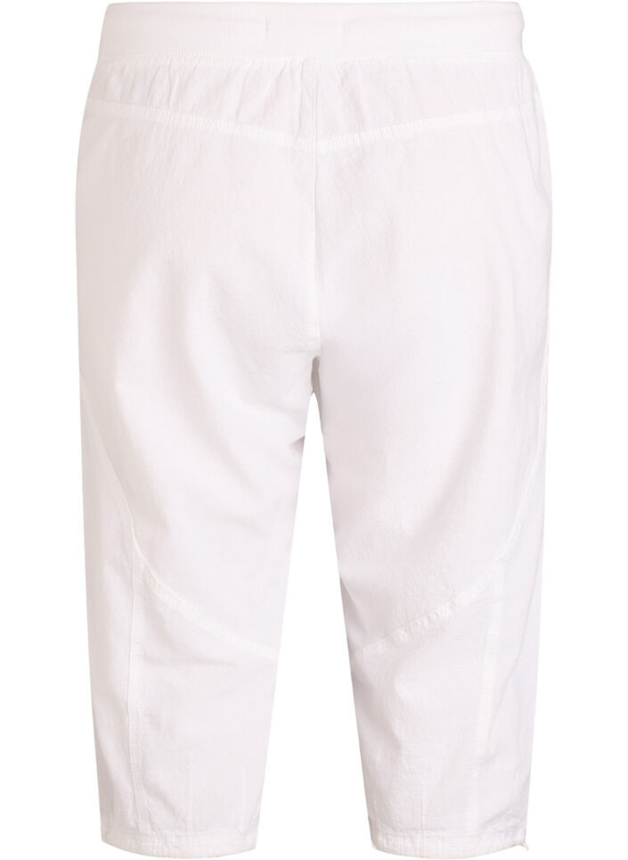 Knickers i bomuld, Hvid, Packshot image number 1