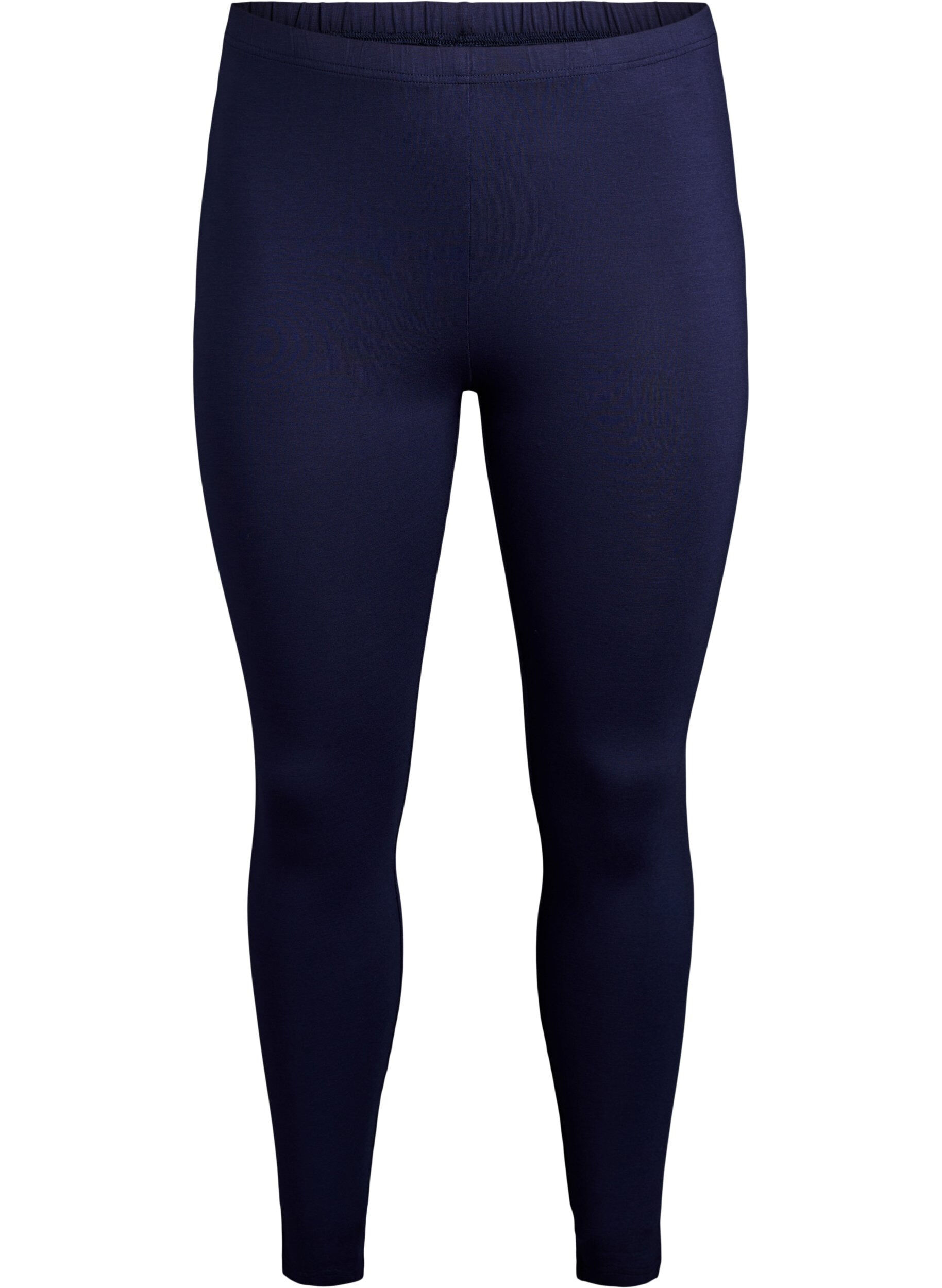 Basis leggings med ekstra l&aelig;ngde