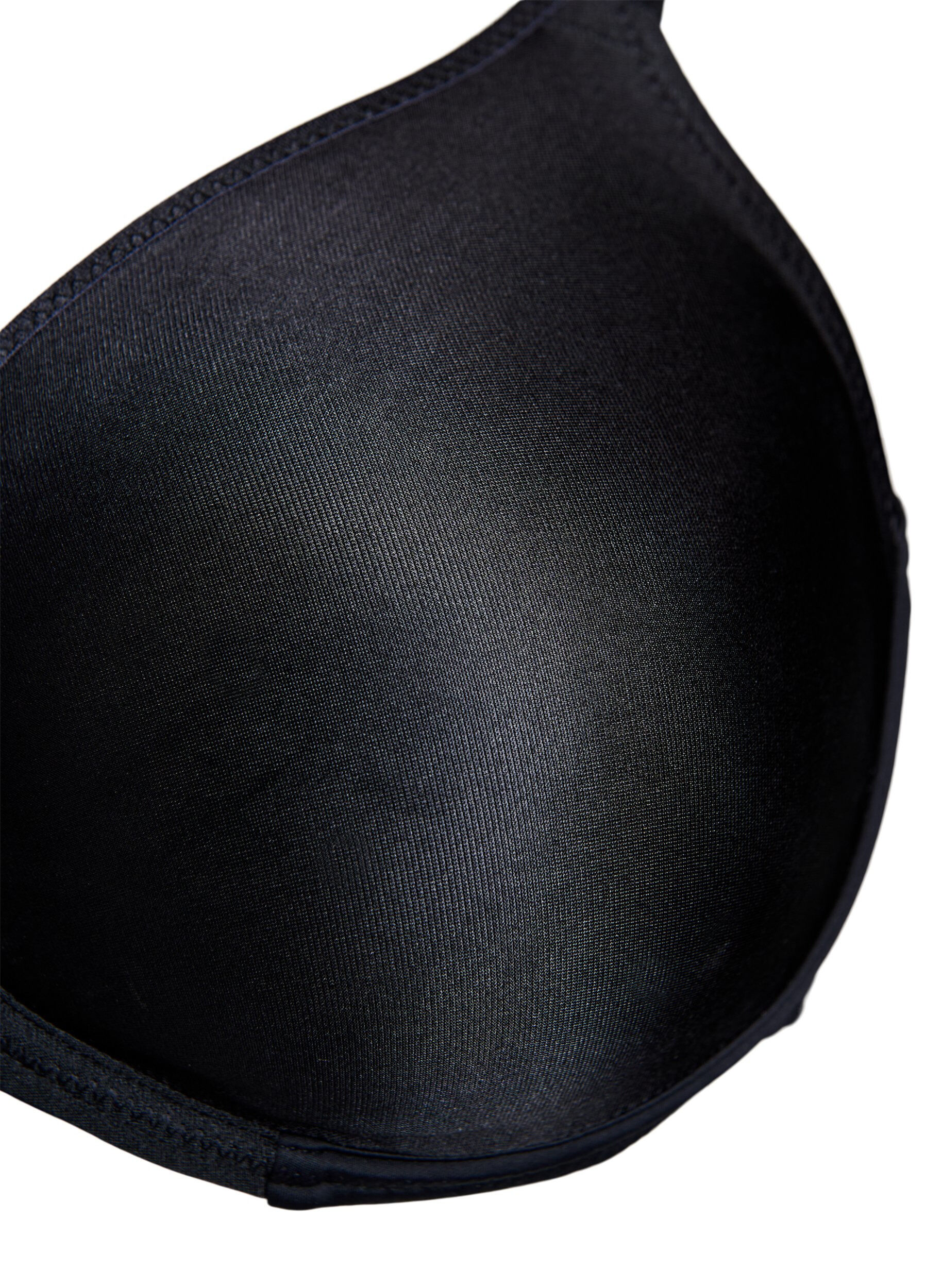 Zizzi Formst&oslash;bt full cover bh med h&oslash;j st&oslash;tte, Sort, Packshot image number 2