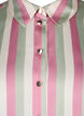 Stribet satinskjorte med krave, Rose Stripe, Packshot image number 2