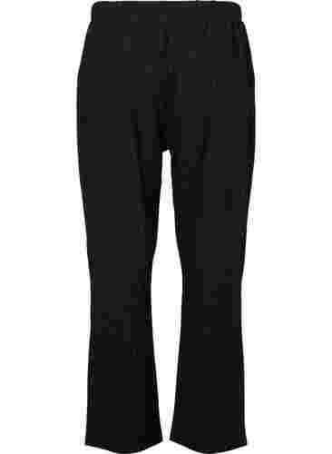 Vidde bukser med lurex, Black w. Lurex, Packshot image number 1
