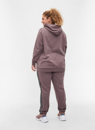 Sweatpants med snøre og lommer, Iron, Model image number 1
