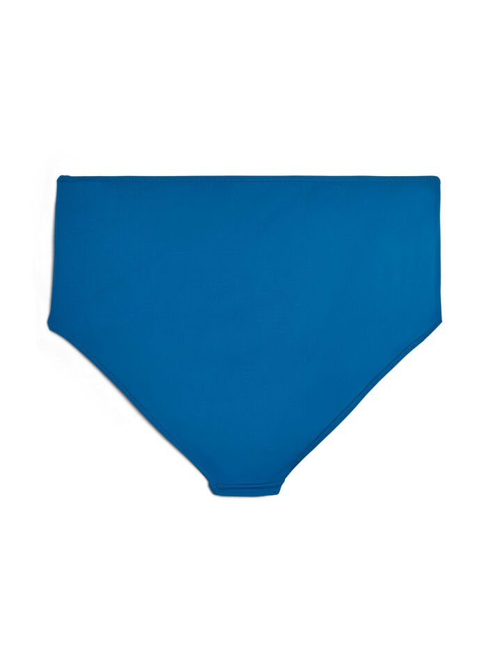 Bikini underdel med h&oslash;j talje, Bl&aring;, Packshot image number 1
