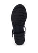 Wide fit - Sandal med nitter, Sort, Packshot image number 4