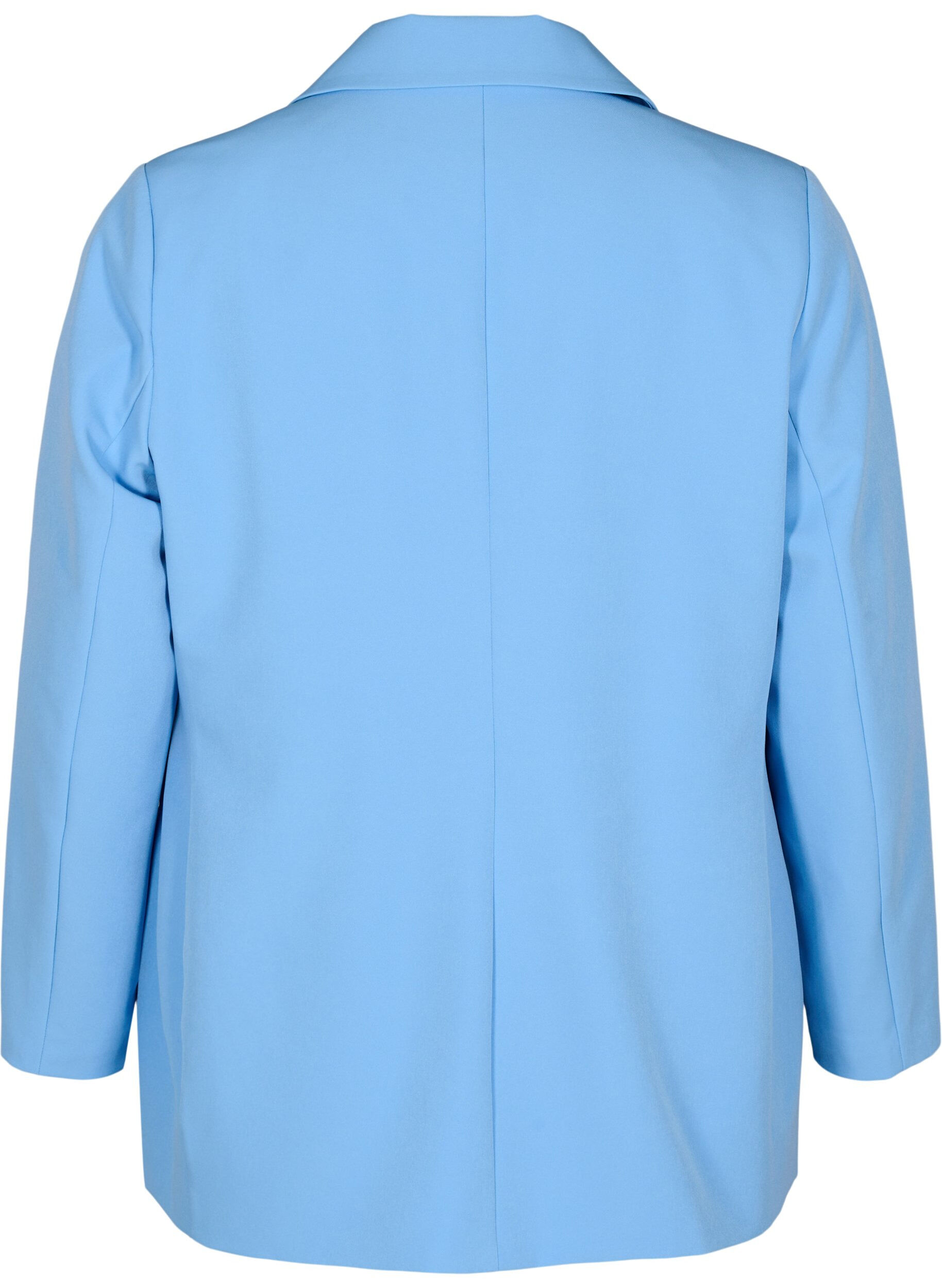 ZizziKlassisk blazer med knaplukning, Bl&aring;, Packshot image number 1