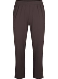 FLASH - Bukser med straight fit, Brun