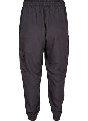 Bukser med store lommer, Black, Packshot image number 1