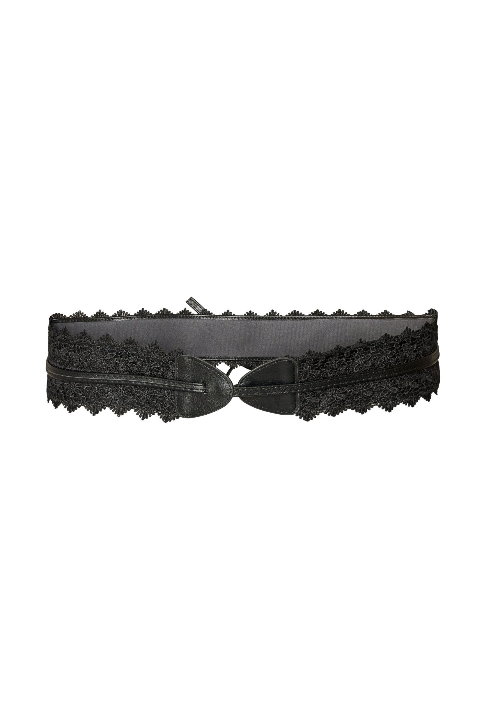 ZizziTaljeb&aelig;lte med blonde og bindeb&aring;nd, Sort, Packshot image number 1