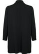 Lang blazer med lommer, Sort, Packshot image number 1
