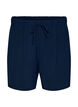 Shorts med lommer og elastik i taljen, Bl&aring;, Packshot image number 0