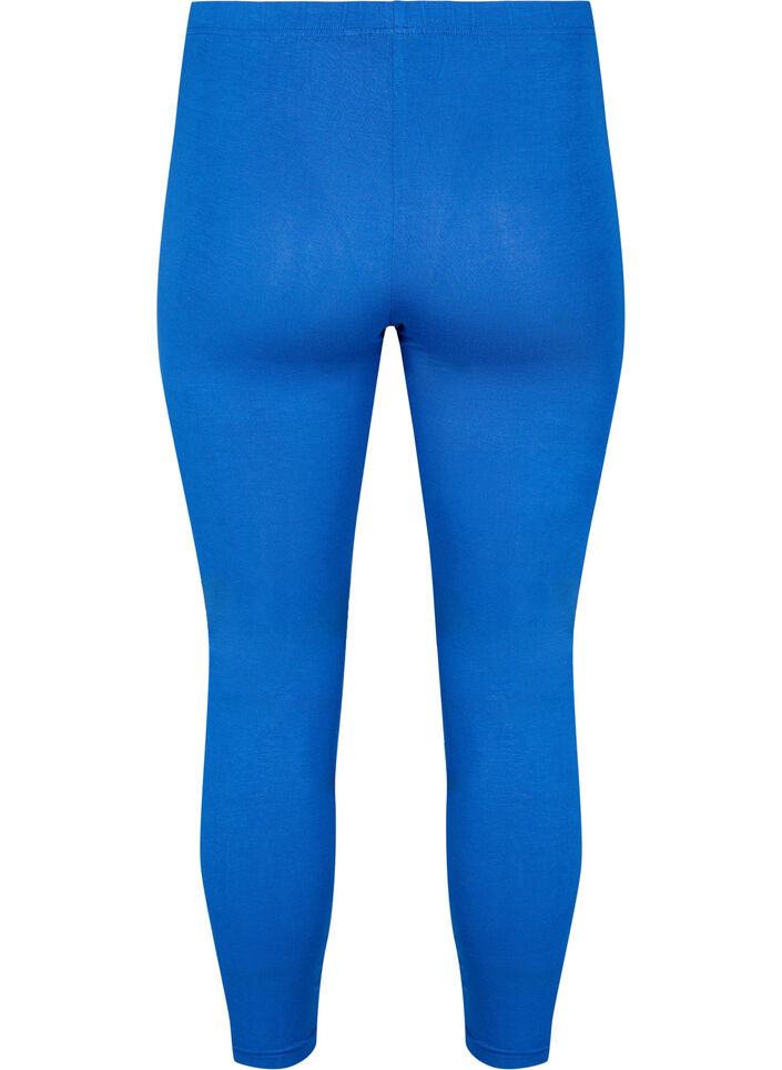 Basis leggings i viskose, Blå, Packshot image number 1