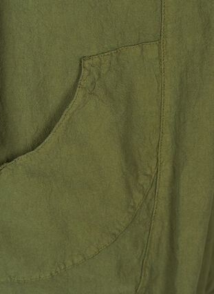 Kjole med lommer, Rifle Green, Packshot image number 2