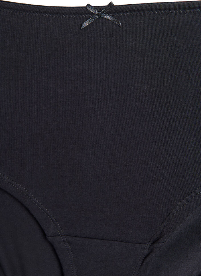 3-pak hipster trusse med blondekant, Sort, Packshot image number 3