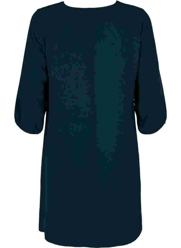 Kjole med blonder og 3/4 ærmer, Scarab, Packshot image number 1