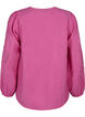 Bluse i TENCEL™ Modal med broderidetaljer, Phlox Pink, Packshot image number 1