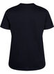Basis t-shirt i bomuld med rund hals , Sort, Packshot image number 1