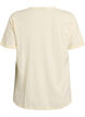 T-shirt med motiv, Gul, Packshot image number 1