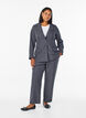 Blazer med lommer og slids, Gr&aring;, Model image number 1