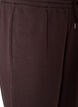 Sweatpants med h&oslash;j talje og bindeb&aring;nd, Brun, Packshot image number 2