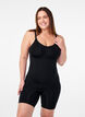 Shapewear heldragt med åbning forneden, Sort, Model image number 0