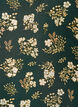 Printet top med v-hals , Gr&oslash;n, Packshot image number 2
