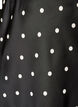 Satin midi-nederdel, Sort, Packshot image number 2