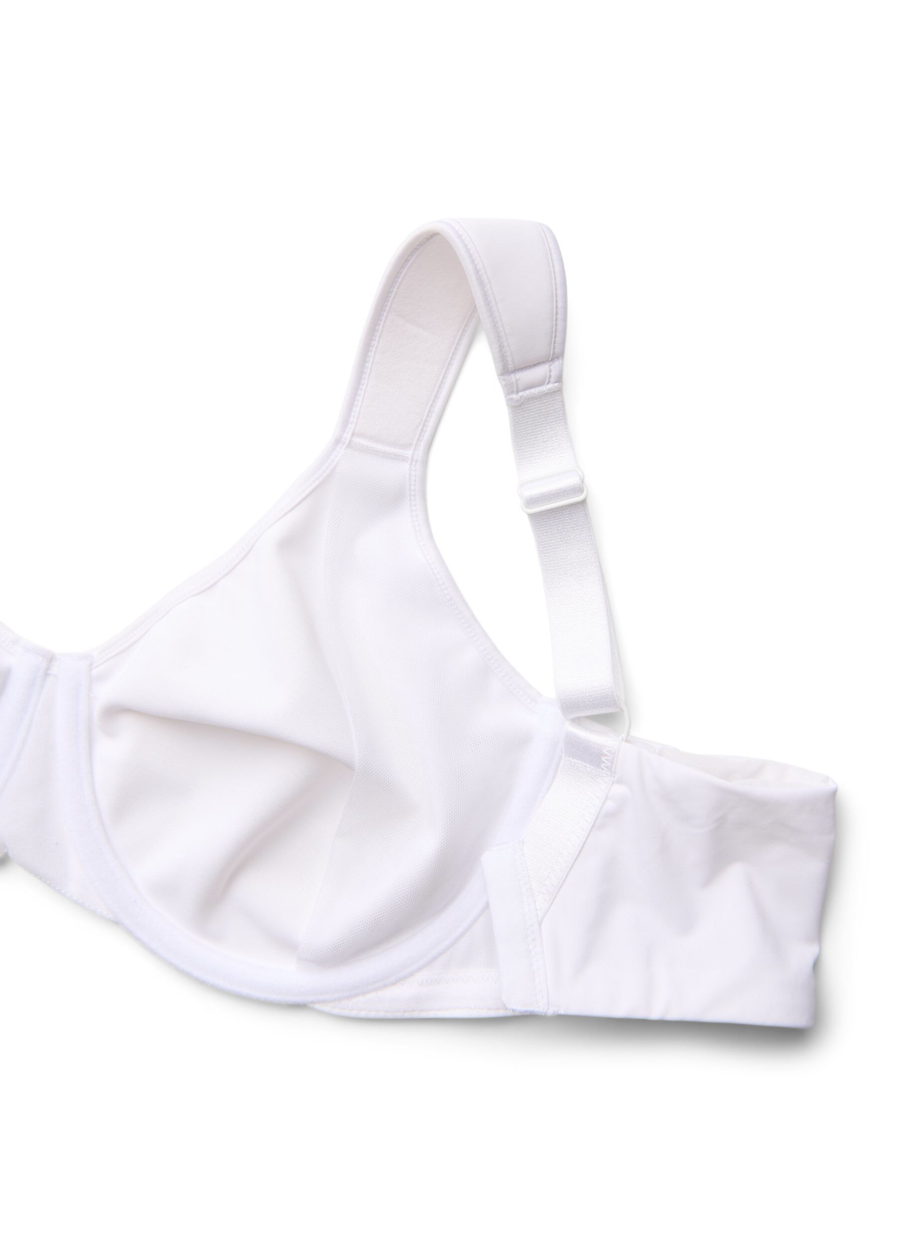 ZizziMinimizer bh med polstrede stropper, Hvid, Packshot image number 3