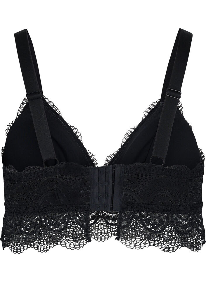 Blonde bralette, Black, Packshot image number 1