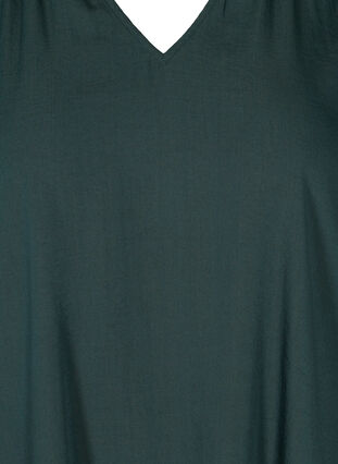 Langærmet tunika med v-hals, Darkest Spruce, Packshot image number 2