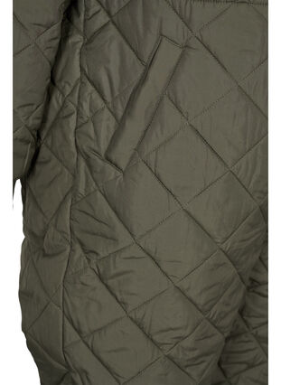 Quiltet termo jumpsuit med justerbar talje, Forest Night, Packshot image number 3