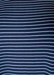 Stribet T-shirt i viskose med rund hals, Bl&aring;, Packshot image number 2