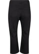 Cropped Vera jeans med straight fit, Sort, Packshot image number 1