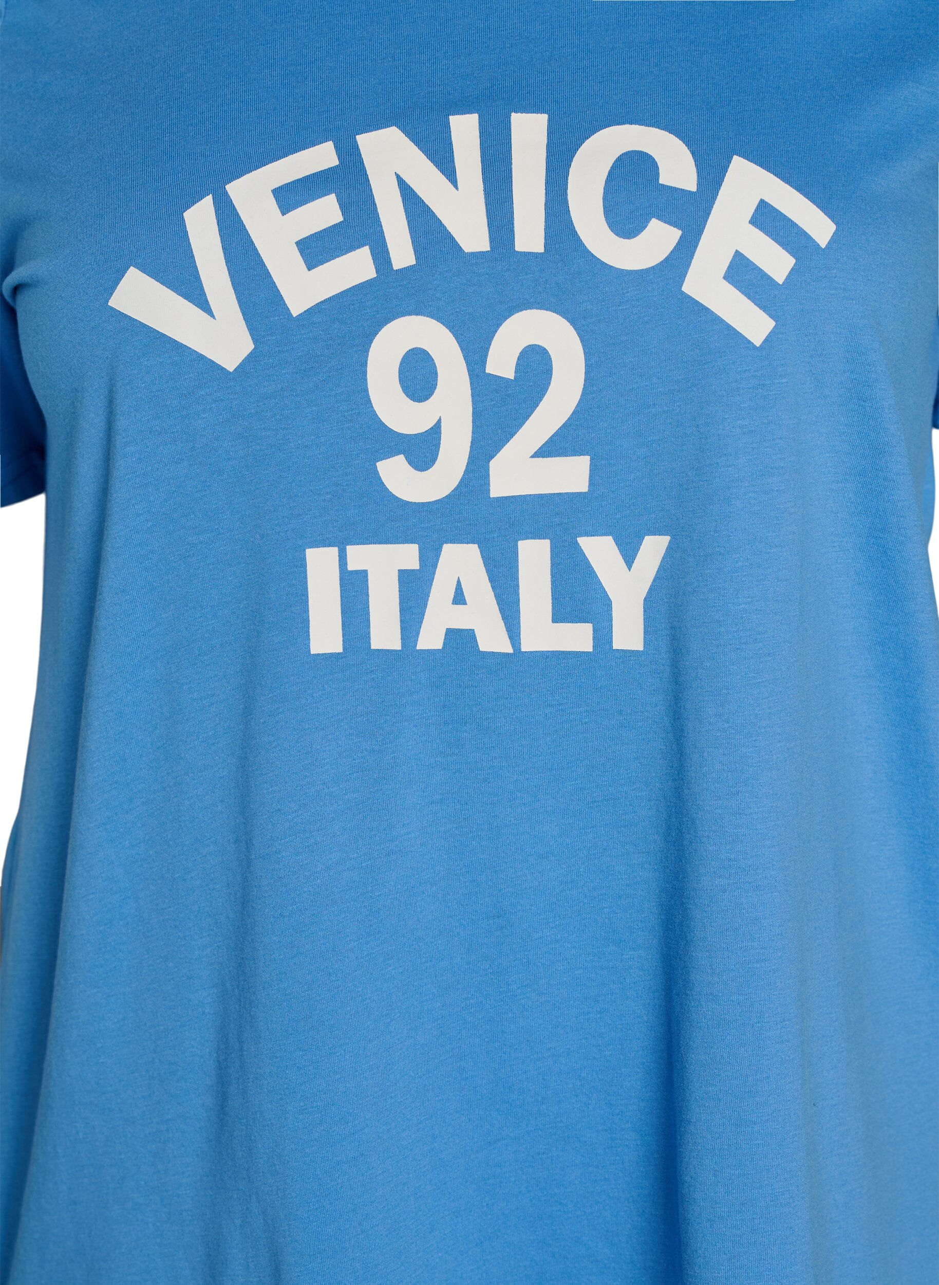 ZizziT-shirt med motiv, Bl&aring;, Packshot image number 2