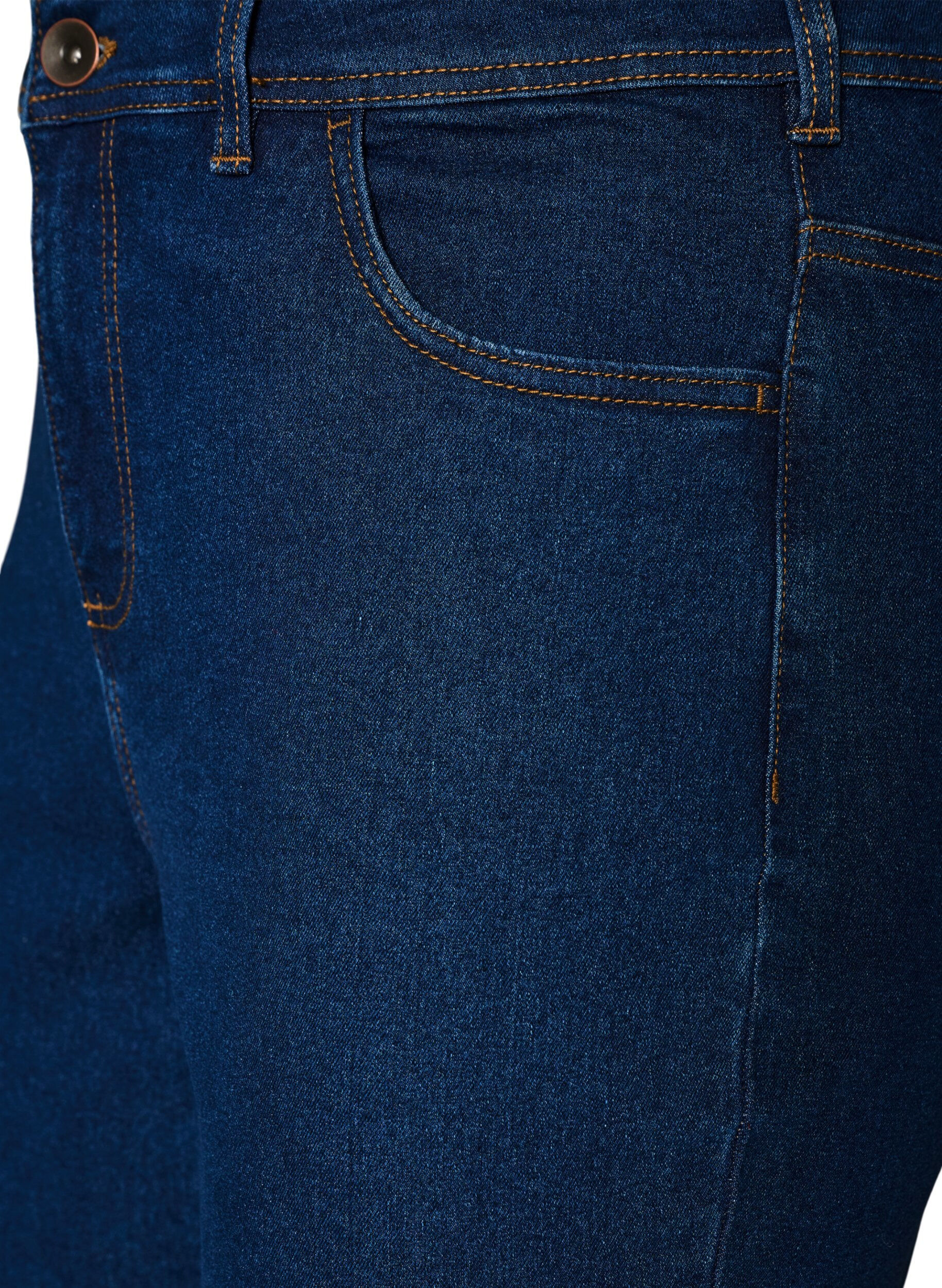 ZizziJeans med super slim fit, Bl&aring;, Packshot image number 2