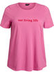 T-shirt med motiv, Lyser&oslash;d, Packshot image number 0