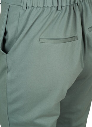 Cropped Maddison bukser, Balsam Green, Packshot image number 3