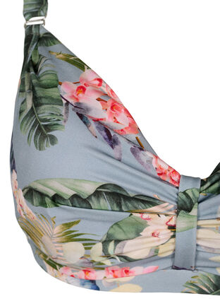 Bikini overdel med bøjle og udtagelige indlæg, Kolyptus Print, Packshot image number 2