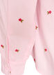 Skjorte med broderede blomster, Lyser&oslash;d, Packshot image number 3